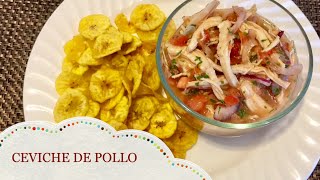 🇪🇨CEVICHE DE POLLO 🍗 Una deliciosa receta con un pequeño cambio en su preparación [upl. by Emanuel]