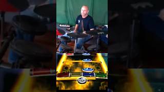 POD Alive DaDrunkGamer Shorts POD drumcover drumming Rockband drums drummer [upl. by Ahtiekahs192]