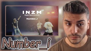 Numberi  INZM Hyper Band Live MV REACTION [upl. by Hannover]