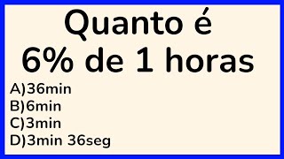 🔥5 QUESTÕES DE MATEMÁTICA PARA DESTRAVAR SEU CÉREBRO🧠 NÍVEL 1 [upl. by Dwain]