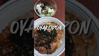 Simple Oyakodon food cooking [upl. by Anirehc]