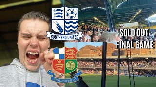 SOUTHEND VS WEALDSTONE21 8K FANS WITNESS BLUES COMEBACK ON FINAL GAME DAY [upl. by Karab363]