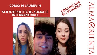 Laurea in Scienze politiche sociali e internazionali  Cosa dicono gli studenti [upl. by Ric411]