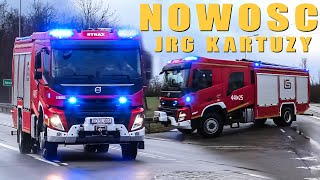 NOWOŚĆ WHELEN Alarmowo nowe GCBA Volvo FMX z JRG PSP Kartuzy [upl. by Schecter]