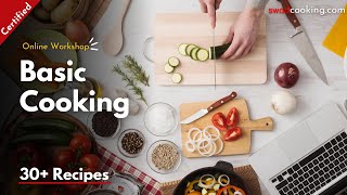 How To Learn Cooking In 12 days  Cooking Course For Beginners  Basic To Advance Cooking Class [upl. by Illa]