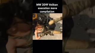 Modern Warfare 2019 Velikan execution move compilation 😎 [upl. by Dadivitan679]