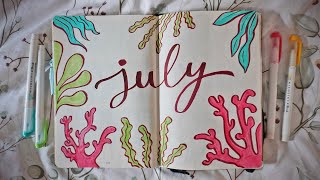 JULIO ✅ BULLET JOURNAL 2024 ✨ DESDE CERO ✨ COMO EMPEZAR [upl. by Atiruam695]