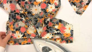 Sewing  How to Make a Shirt  Part 8  The Bound Sleeve Placket [upl. by Angid346]