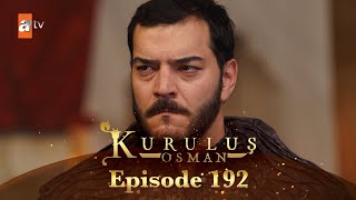 Kurulus Osman Urdu  Season 5 Episode 192 [upl. by Ahen]