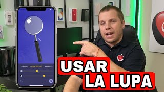 COMO Usar la LUPA en tu iPhone o iPad2020 [upl. by Clardy]