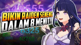 F2P ELECTRO TERKUAT  2 Build TERKUAT Raiden Shogun dalam 8 menit   Genshin Impact Indonesia [upl. by Adniled]