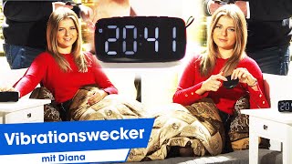 Diana präsentiert den neuen Vibrationswecker im Januar 2023 bei PEARL TV [upl. by Yerhcaz]