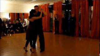 Tango argentino Mestre Venezia vals estilo milonguerowmv [upl. by Adikram]