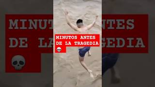 MINUTOS ANTES DE LA TRAGEDIA youtubeshorts shorts [upl. by Galligan]