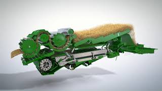 John Deere  T Series Threshing System [upl. by Standford395]