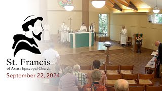 September 22 2024  Worship with Holy Eucharist [upl. by Erait]