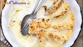 Finocchi gratinati  Ricetta in 1 minuto [upl. by Atteugram]