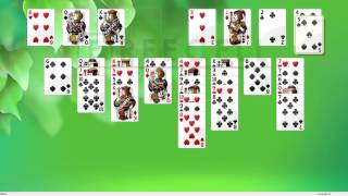 Solution to freecell game 20733 in HD [upl. by Akinoj]