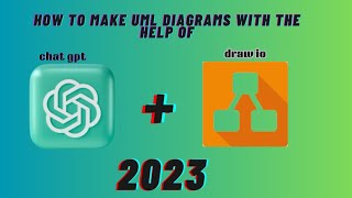 Create UML Diagrams with ChatGPT and drawio  gpt flowchart [upl. by Heady]