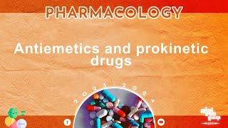 Revision of L2 Antiemetics and prokinetic drugs Pharmacology [upl. by Buchbinder]