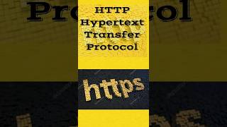 HTTP Hypertext Transfer Protocol [upl. by Llerrac980]