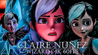 Wizards  Claire Nuñez Scenepack 1  4K 60FPS [upl. by Kcirddahc]