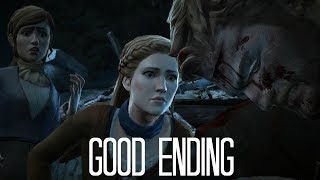 Game of Thrones Telltale Good Ending Asher with Gwyn amp Mira Alive [upl. by Merta]