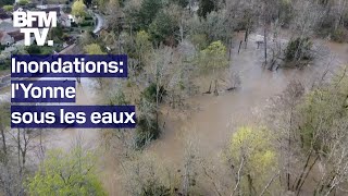 Inondations lYonne sous les eaux [upl. by Poll]