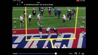 Darian Kinnard Senior Bowl 1v1 Film OTOG Kentucky 70 [upl. by Bekah]