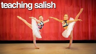 Dance Moms Lilly K Teaches My Daughter Ballet adorable [upl. by Misaq]