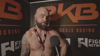 Dan Podmore  BKB37 Postfight Interview [upl. by Ponce17]