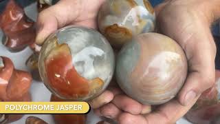 Gem Crystal Treasures Polychrome Jasper can help you Find New Love [upl. by Goodyear]