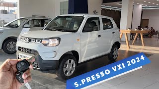 2024 MARUTI SPRESSO VXI REVIEW  Marutis Most Economical SUV  Rs521 Lakh only [upl. by Ymmot]