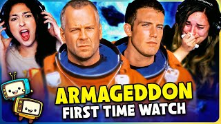 ARMAGEDDON Movie Reaction  First Time Watch  Bruce Willis  Billy Bob Thornton  Ben Affleck [upl. by Ambert]