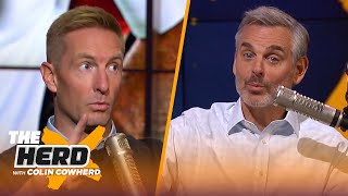 Joel Klatt on whether Ohio State belongs in Top 4 amp Harbaughs future in Michigan  CFB  THE HERD [upl. by Terrene]