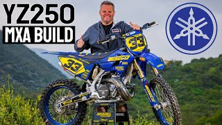 YZ250 MXA Build so fast😬 💙 [upl. by Zed387]