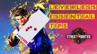 ESSENTIAL leverlesshitbox inputs you NEED to learn HitboxLeverless SF6 Starter Guide [upl. by Ru510]