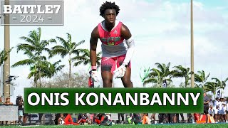 Heathwood Hall SC 2025 CB Onis Konanbanny at Battle Miami 7v7 Tournament  South Florida Express [upl. by Elleiad]