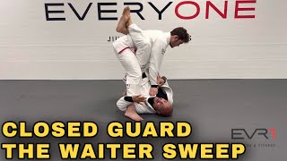 Waiter Sweep from Closed Guard [upl. by Anida]