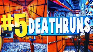 TOP 5 WORLDS BEST DEATHRUN Creative Maps In Fortnite  Fortnite Deathrun Map CODES [upl. by Adai]