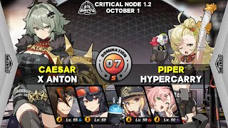 M0 Caesar x M6 Anton amp M4 Piper  Shiyu Defense 17  Zenless Zone Zero 12 [upl. by Jaban]