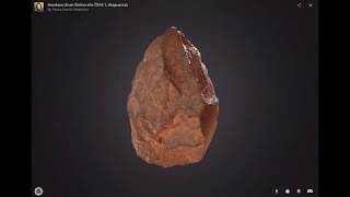 Acheulean Handaxe Gran Dolina site TD101 Atapuerca Spain [upl. by Ellehsim]