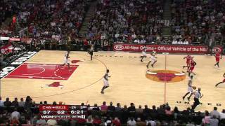 Derrick Rose Highlights vs Charlotte Bobcats 1215 [upl. by Lauzon]