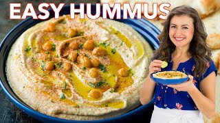 The Best Hummus Recipe  HOW TO MAKE HUMMUS [upl. by Romaine]