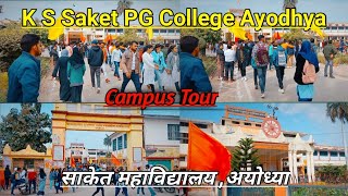 K S Saket PG College  Ayodhya  Republic Day Special [upl. by Artemed]