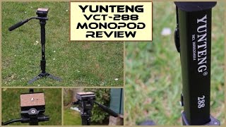 Yunteng VCT288 Monopod with Fluid Head Review [upl. by Kho]