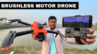 BEST DUAL CAMERA BRUSHLESS MOTOR DRONE IN 2024 WITH SUPERB STABILITY amp OBSTACLE AVOIDANCE MODE [upl. by Terrill969]