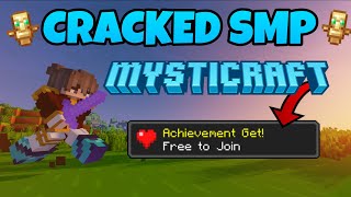 NEW BEST Cracked Minecraft SMP free to join [upl. by Goldshell]