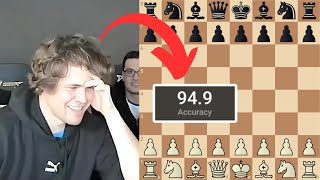 Magnus Carlsen Crushes Alexandra Botez with 949 Accuracy in Lightning Speed [upl. by Adnac]