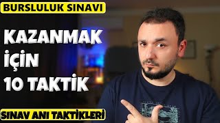 BURSLULUK SINAVINI Kazanmak için 10 TAKTİK [upl. by Noral]